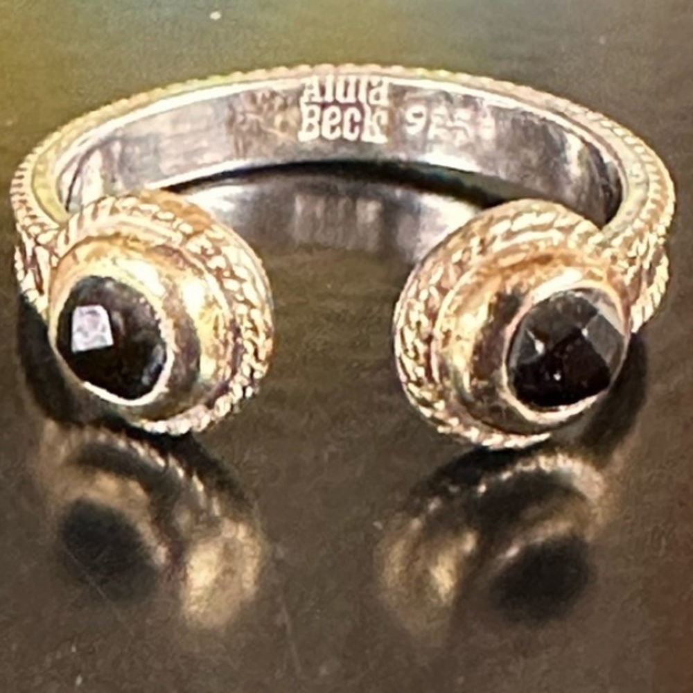 WOW POSHMARK - Authentic Anna Beck Onyx Ring